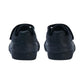Kickers Tovni Twin Black Double Hook & Loop Leather School Shoes 1-15581