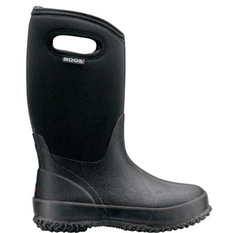 BOGS Classic High Handles Kids Black 52065 001 Waterproof Wellies Boots
