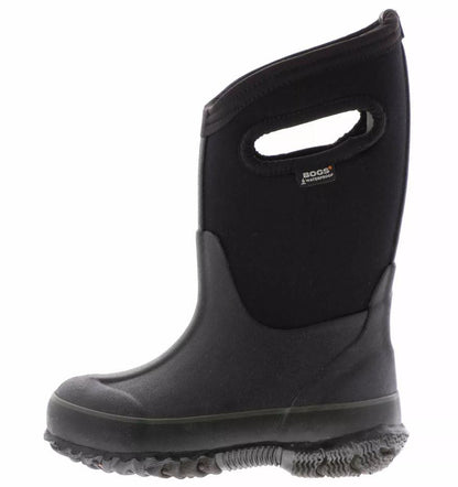 BOGS Classic High Handles Kids Black 52065 001 Waterproof Wellies Boots
