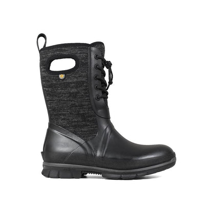 BOGS Womens Crandall Lace Black Multi 72419 009 Waterproof Wellies Boots