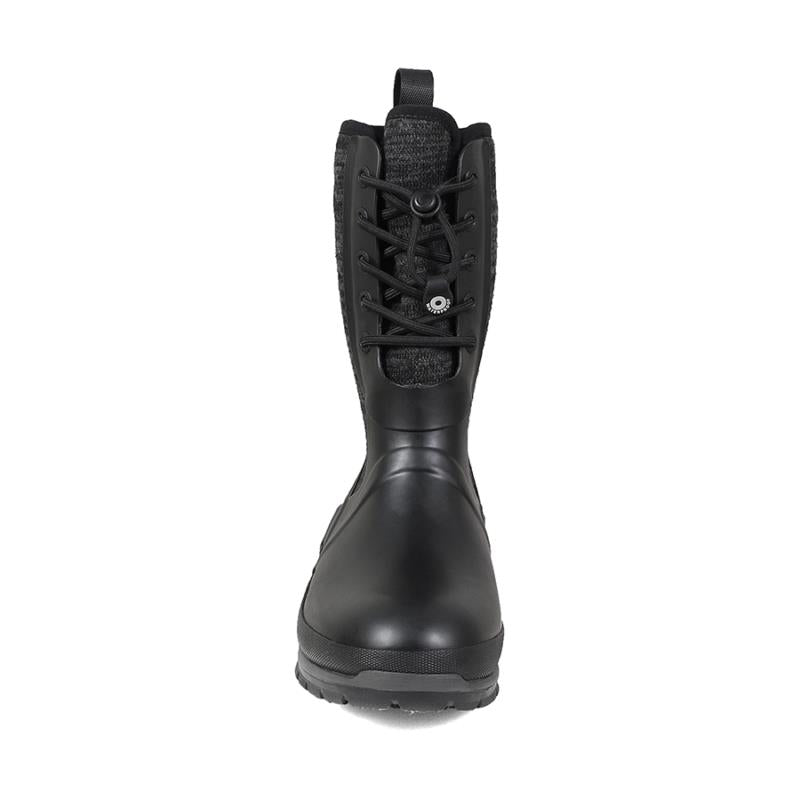 BOGS Womens Crandall Lace Black Multi 72419 009 Waterproof Wellies Boots