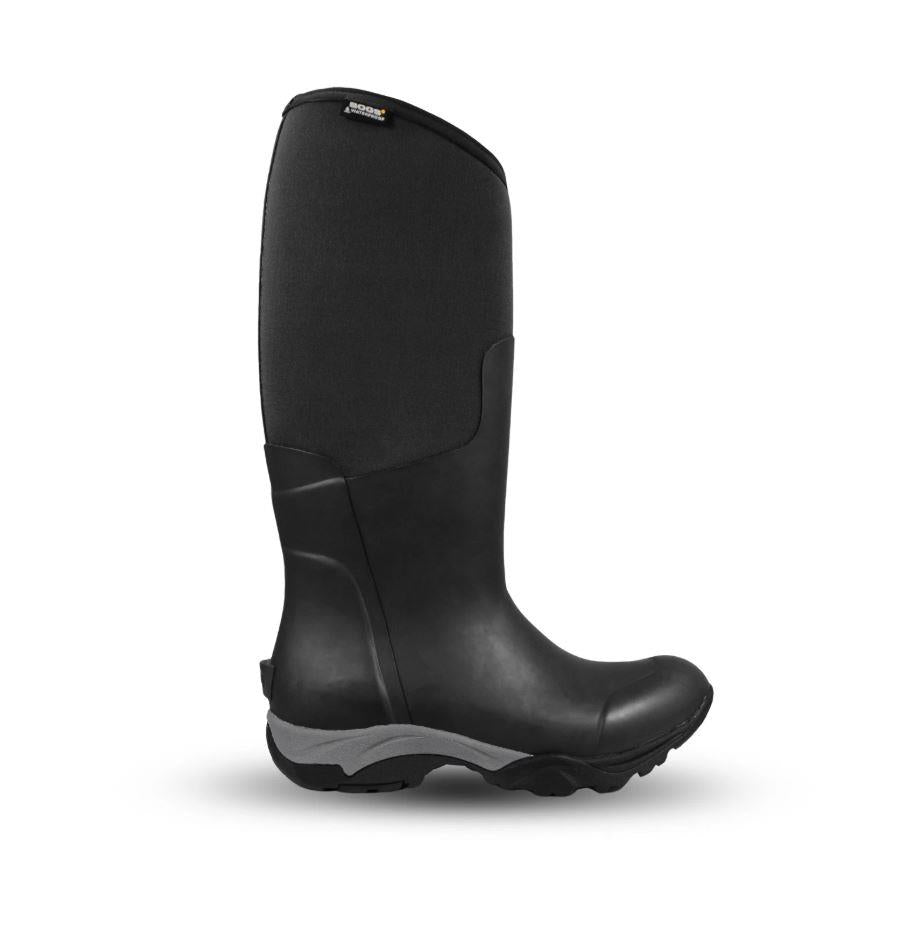 Ladies BOGS Essential Tall Solid Black Insulated Warm Wellies Boots 78583 001