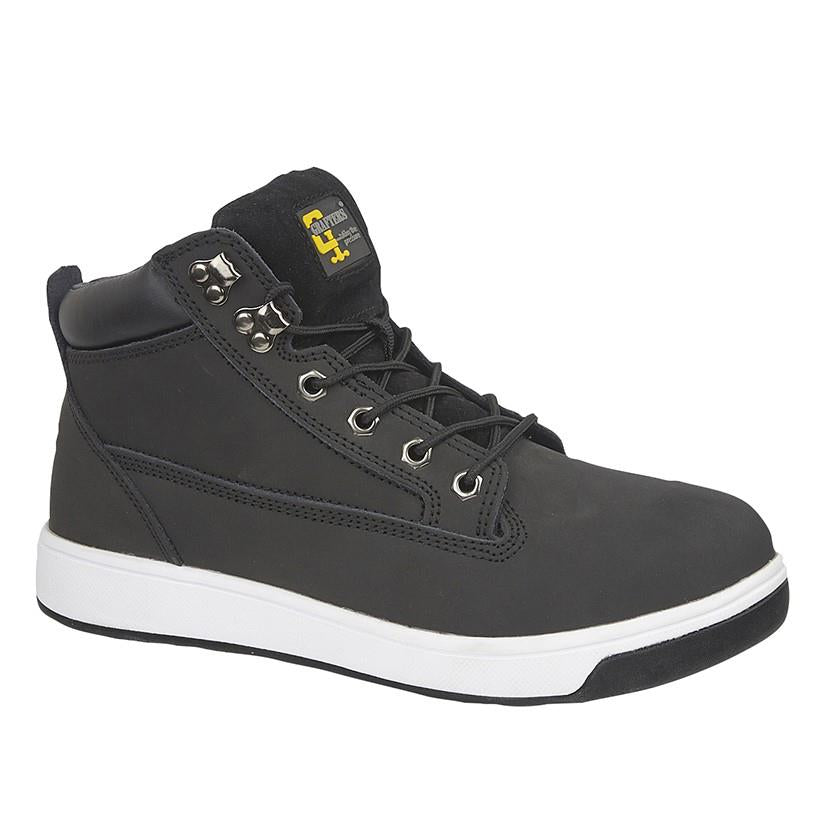 Grafters Safety Trainers Boots Black M057A