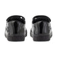 Kickers Infants Tovni Star Black Patent Leather School Shoes 1-16646