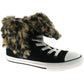 Converse CT Knee Hi XHI Junior Black Leopard UK 10 EU 28