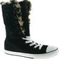 Converse CT Knee Hi XHI Junior Black Leopard UK 10 EU 28