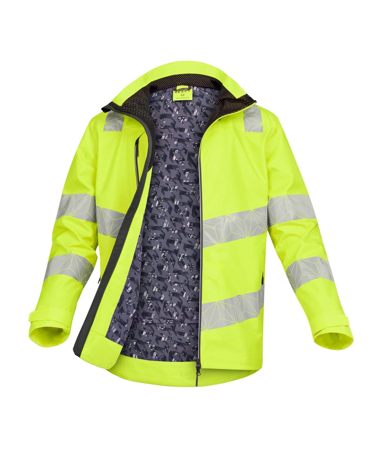 PULSAR® React Men's Waterproof Hi-Vis GRS Shell Jacket