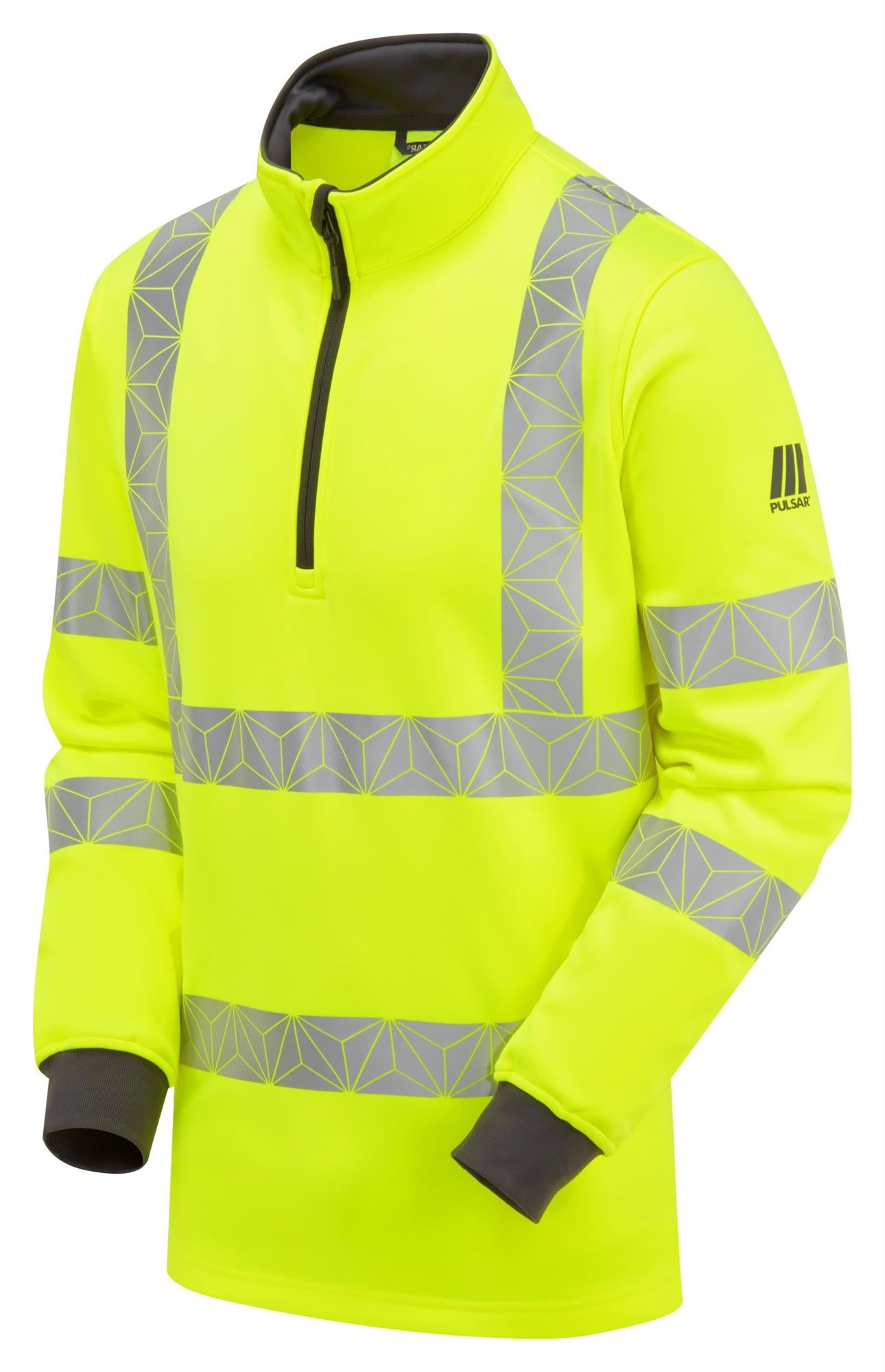 PULSAR® React Hi-Vis GRS 1/4 Zip Mid-Layer