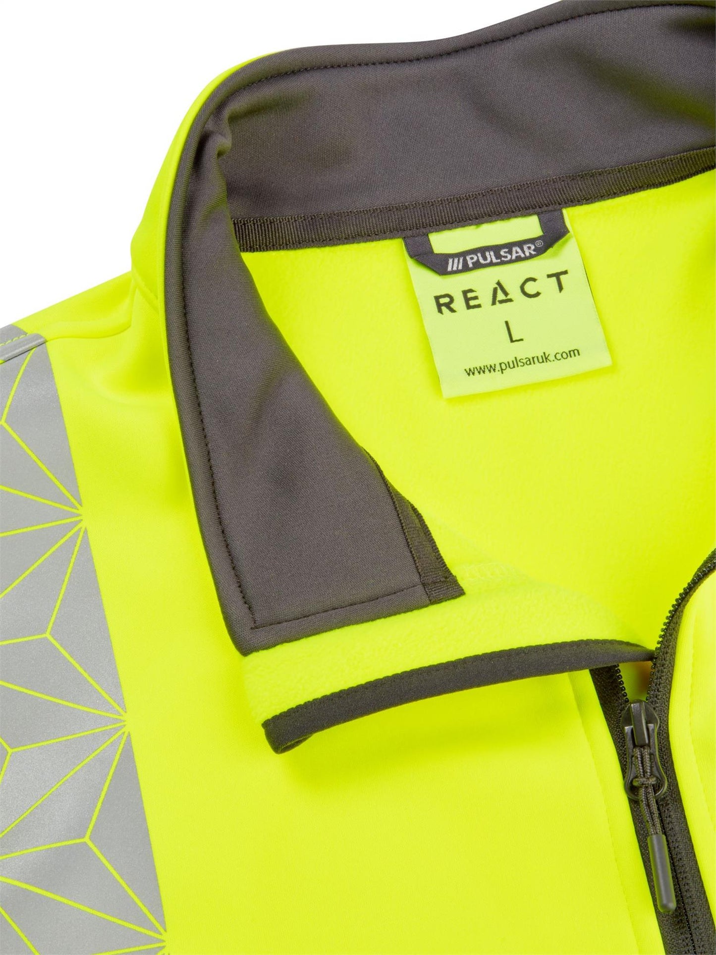 PULSAR® React Hi-Vis GRS 1/4 Zip Mid-Layer
