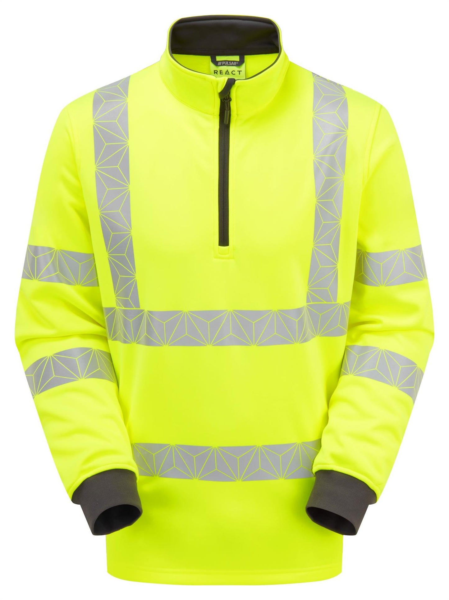 PULSAR® React Hi-Vis GRS 1/4 Zip Mid-Layer