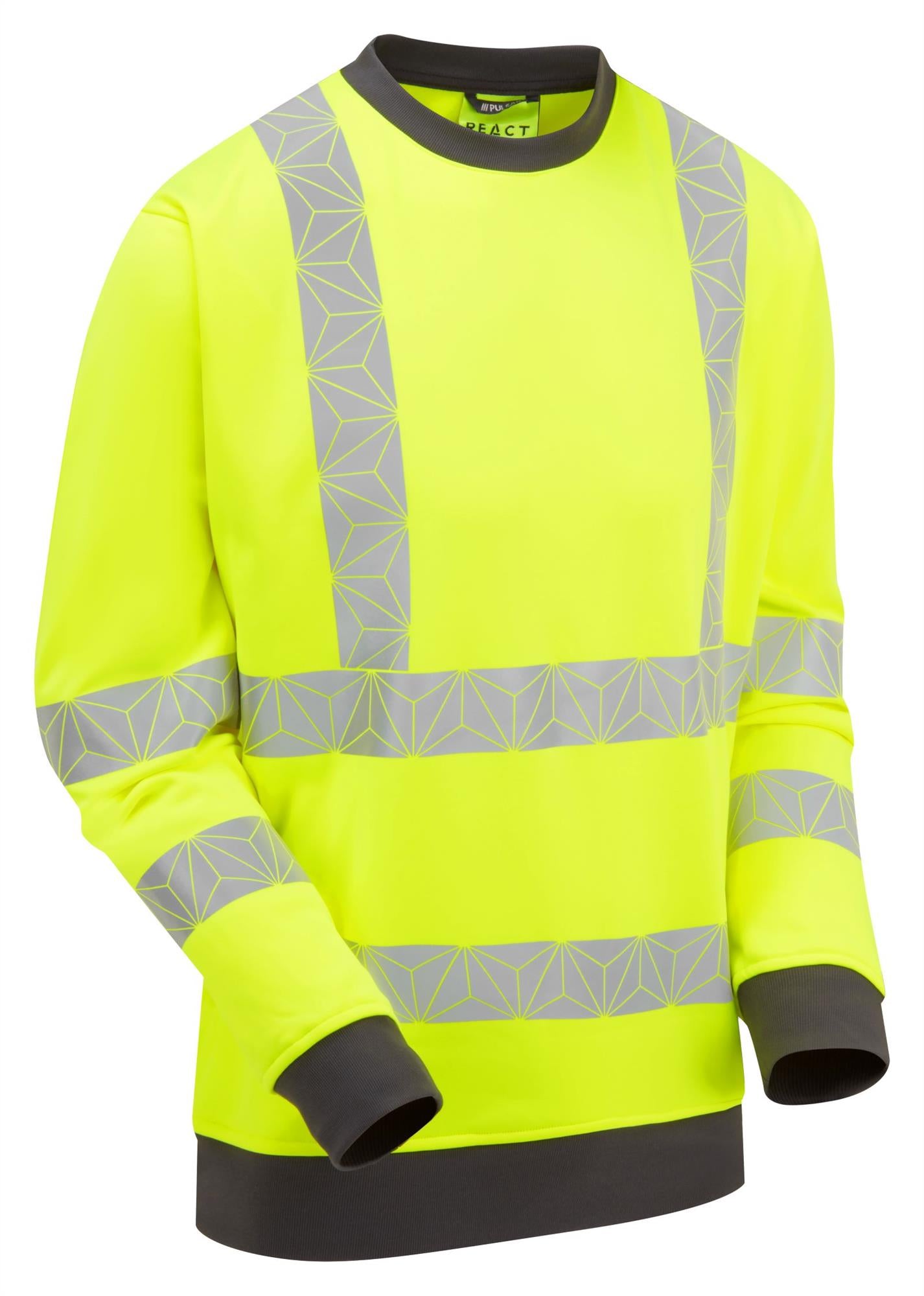 PULSAR® React Hi-Vis Mid Layer Sweatshirt