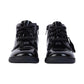 Kickers Playflex Hi Black Leather Patent Infants Shoes 1-17564
