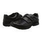 Hush Puppies Mike Black Leather School Shoes