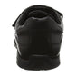 Hush Puppies Mike Black Leather School Shoes