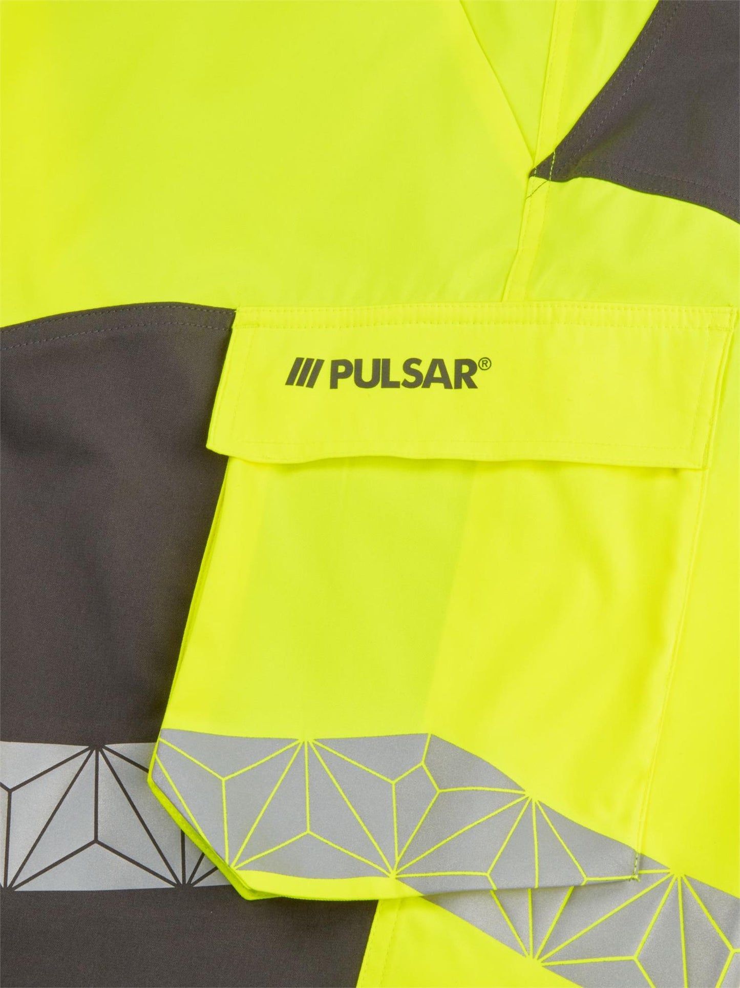 PULSAR® React Hi-Vis Unisex GRS Hybrid CL2 Work Pants