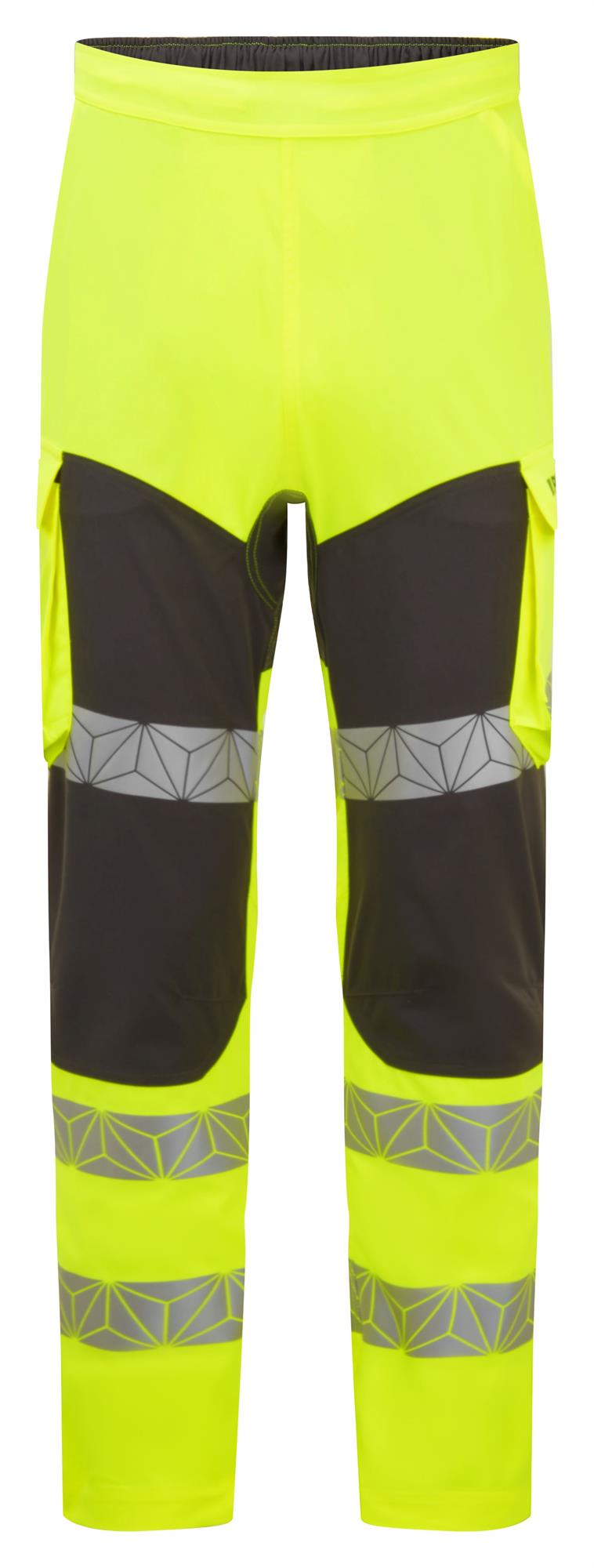 PULSAR® React Hi-Vis Unisex GRS Hybrid CL2 Work Pants