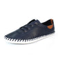 Lunar Womens St Ives Leather Plimsoll FLE030