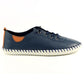 Lunar Womens St Ives Leather Plimsoll FLE030