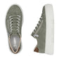 Rieker Womens Lightweight Green Leather Trainer Shoes M1952-52