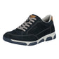 Rieker 15900 Mens Size Zip Casual Trainer Shoes Blue Brown