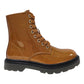 Heavenly Feet Justina 2 Orange Glitter Vegan Ankle Boots