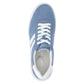Remonte Womens Blue Suede Trainer Shoes D3E00-14