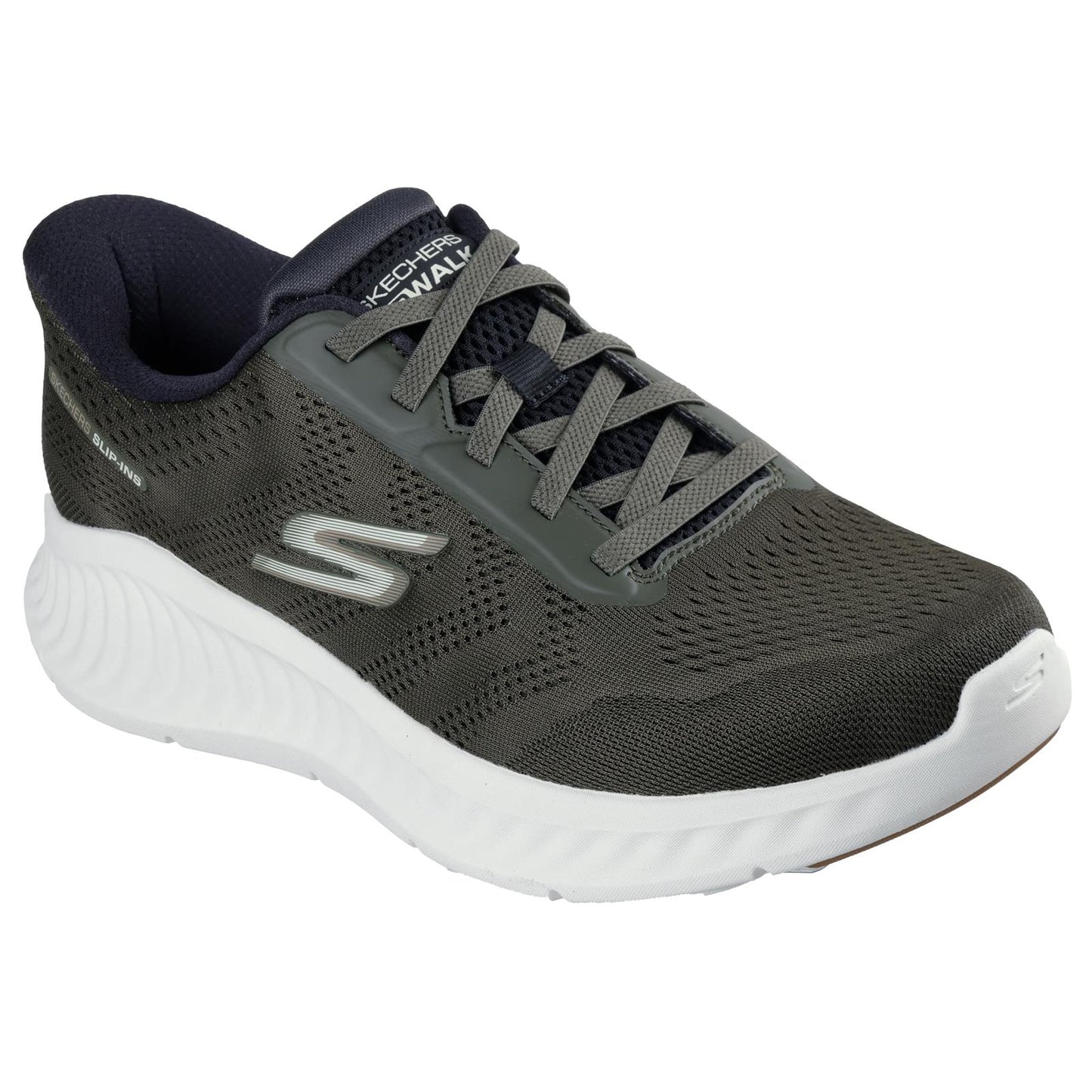 Skechers GO WALK Now - Payton Mens Slip Ins Trainers 216375/OLV