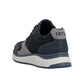 Rieker Mens Casual Trainers Shoes Blue Brown B0606