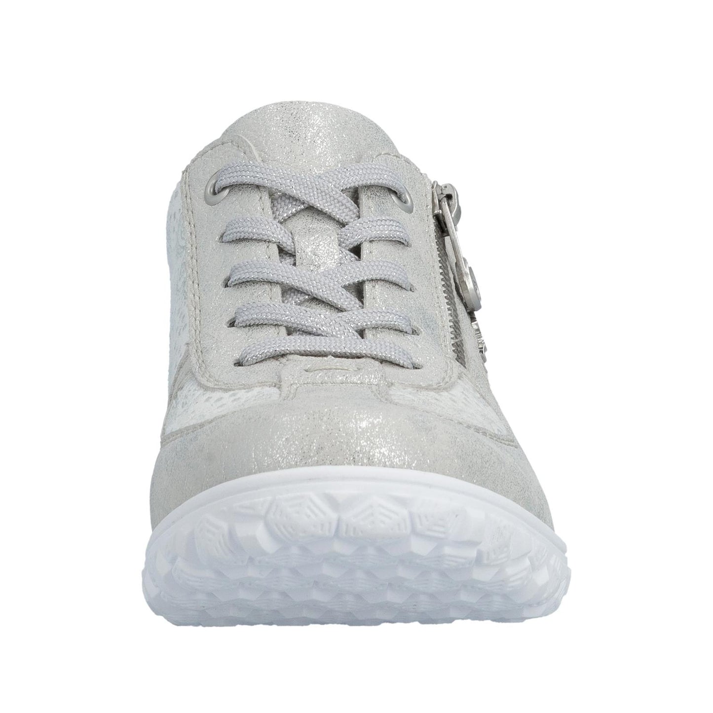 Rieker Women's Casual Shoe - Silver/Platinum | 59501