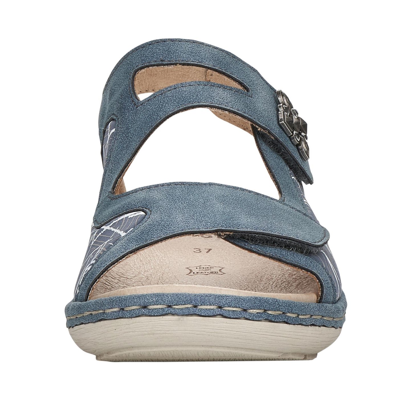 Remonte D7647 Women's Hook And Loop Strap Sandals