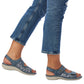 Remonte D7647 Women's Hook And Loop Strap Sandals