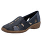 Rieker Women's Casual Slip-on Shoe - Blue | 41385