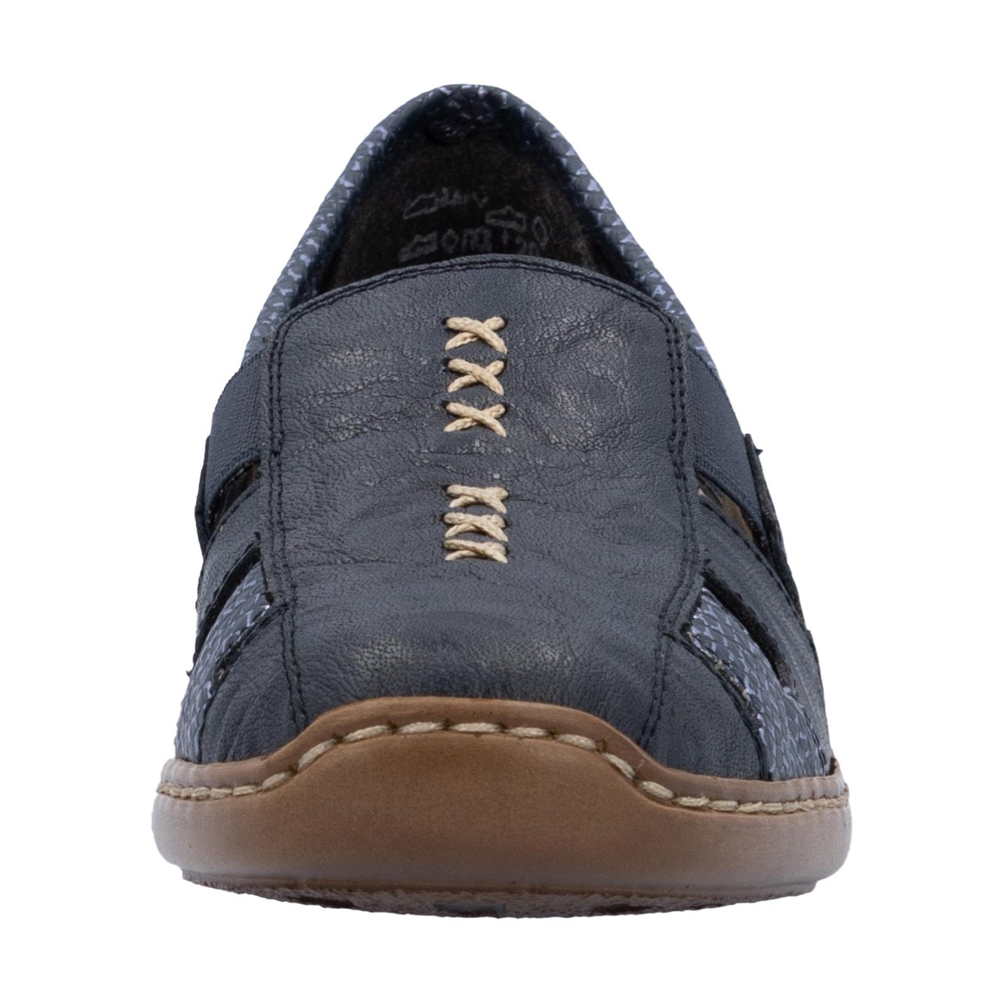 Rieker Women's Casual Slip-on Shoe - Blue | 41385