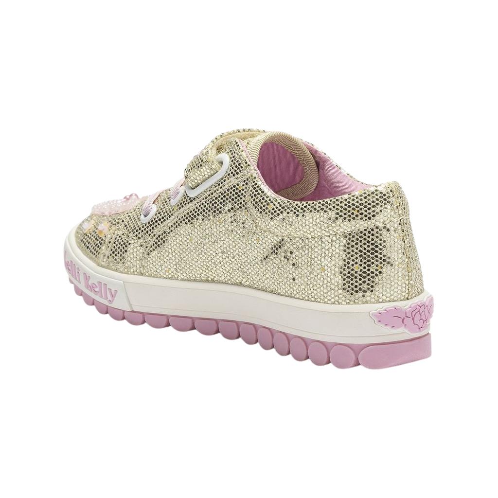 Lelli Kelly Emerald Glitter Low Top Trainers LK5421
