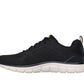 Skechers Mens Black Memory Foam Trainers Track Leshur 232758/BLK