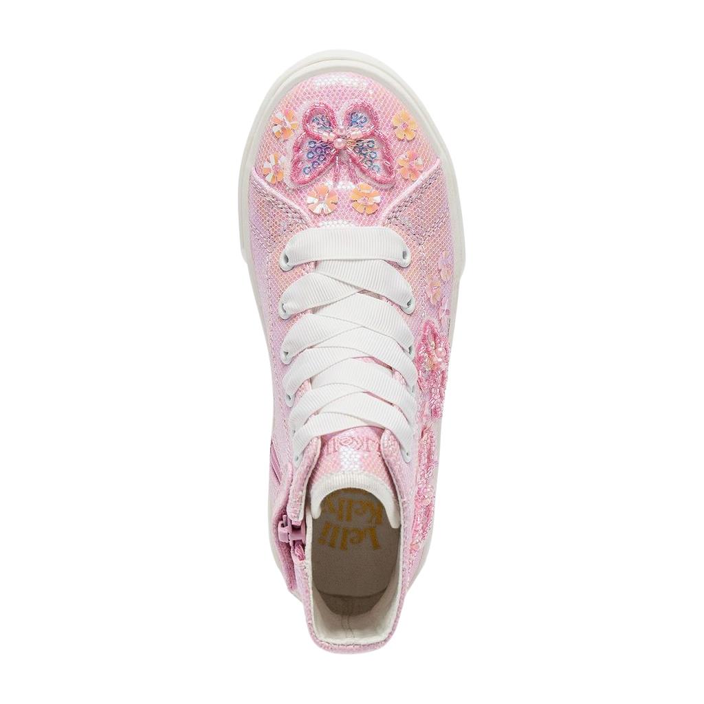 Lelli Kelly Girls LK5422 Emerald Canvas Baseball Boots