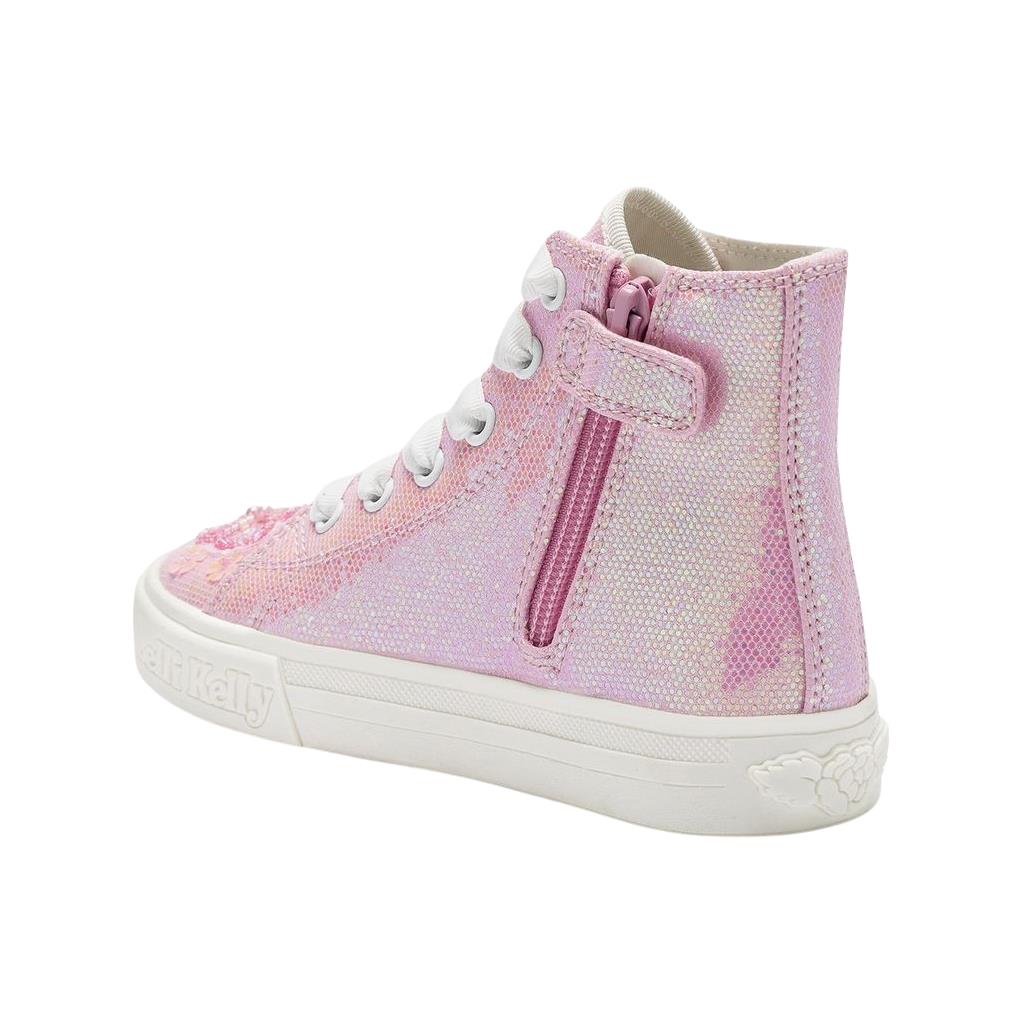 Lelli Kelly Girls LK5422 Emerald Canvas Baseball Boots