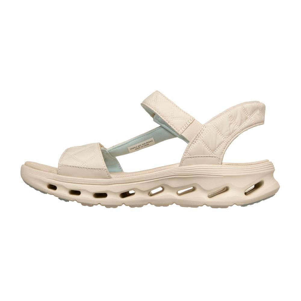 Skechers Womens Hands Free Slip-ins Sandal - Cozy Fit Jada 141276 Natural