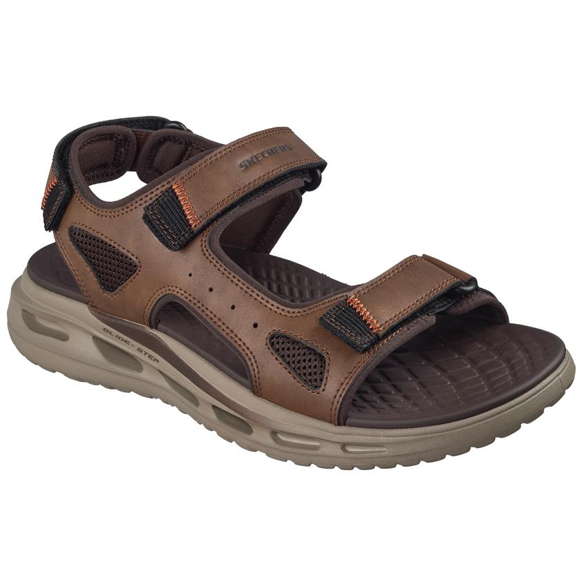 Skechers Mens Sandals Relaxed Fit: Orvan - Gamble 211371