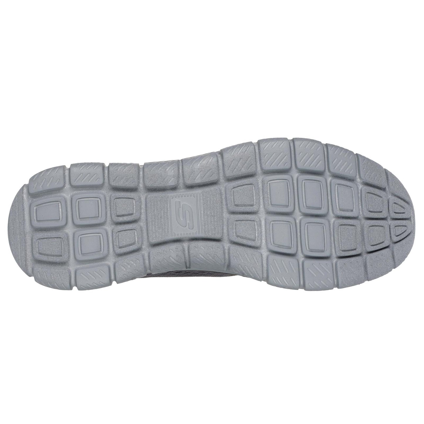 Skechers Mens Charcoal Orange Memory Foam Trainers Track Leshur 232758/CCOR