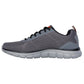 Skechers Mens Charcoal Orange Memory Foam Trainers Track Leshur 232758/CCOR