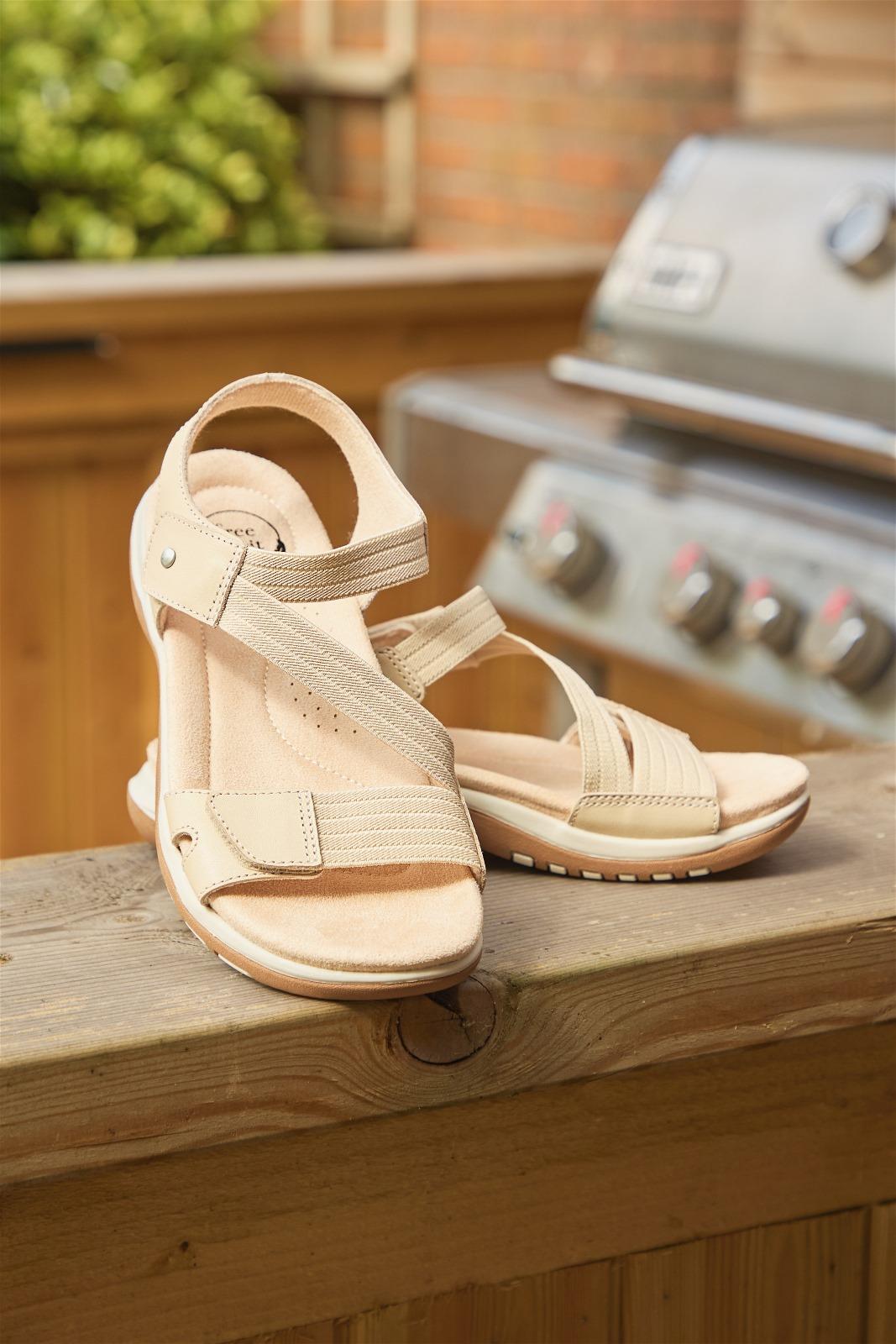 Free Spirit Aruba Leather Adjustable Sandals