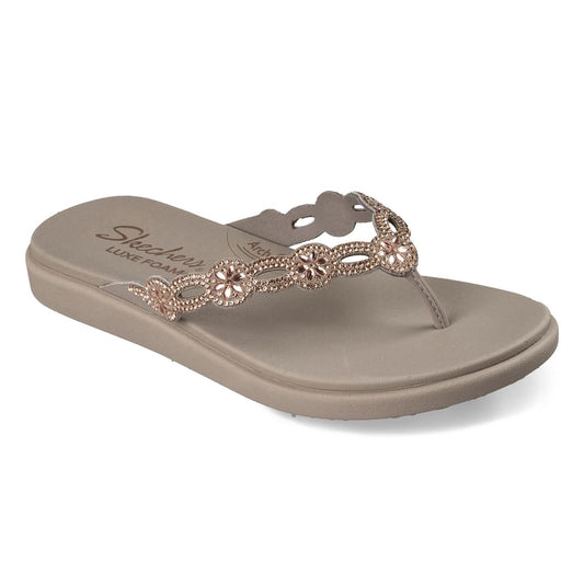 Skechers Meditation Luxe - Dazzling Forever Womens Sandals 163663