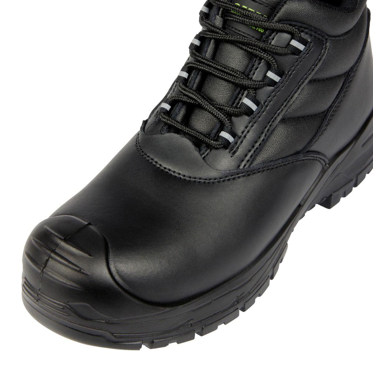 Apache Hamilton Black GRS Leather Composite Safety Work Boots
