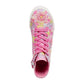 Lelli Kelly LK4910 Eloise Mid Fuchsia Canvas Baseball Boots