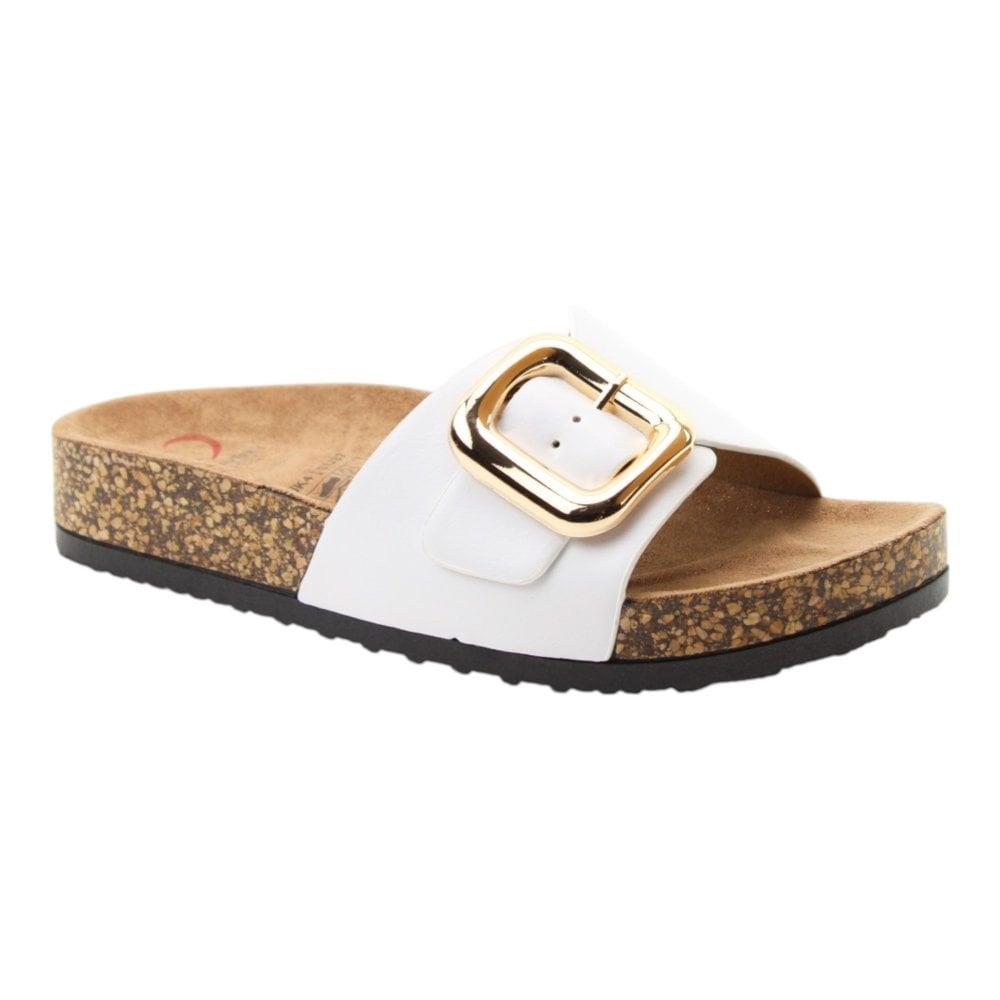Heavenly Feet Iggy Vegan Slider Sandals