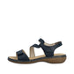 Rieker Womens Blue Leather Sandals 659C7-16