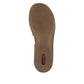 Rieker Womens Metallic Leather Sandals 659C7-89