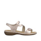 Rieker Womens Metallic Leather Sandals 659C7-89