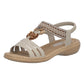 Rieker Womens Slingback Sandals Beige 61855